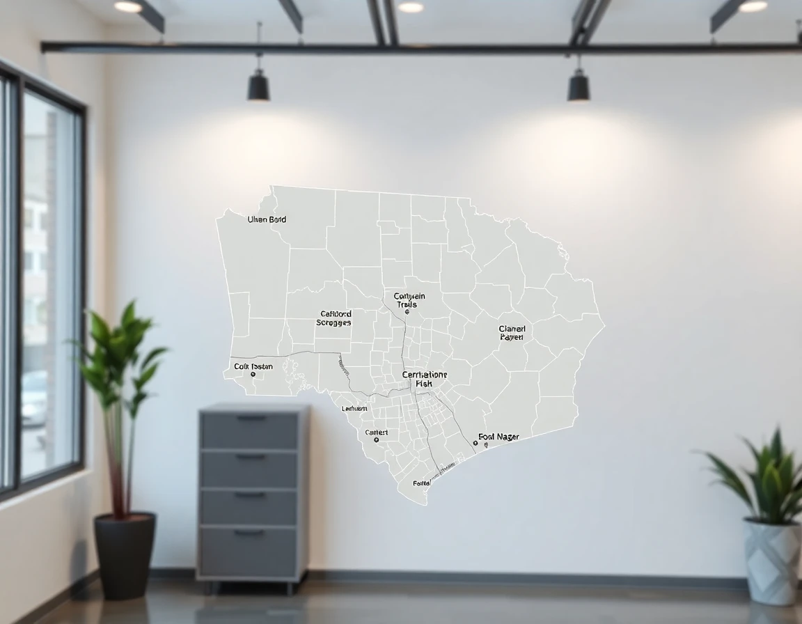 Hvac Service Areas Map